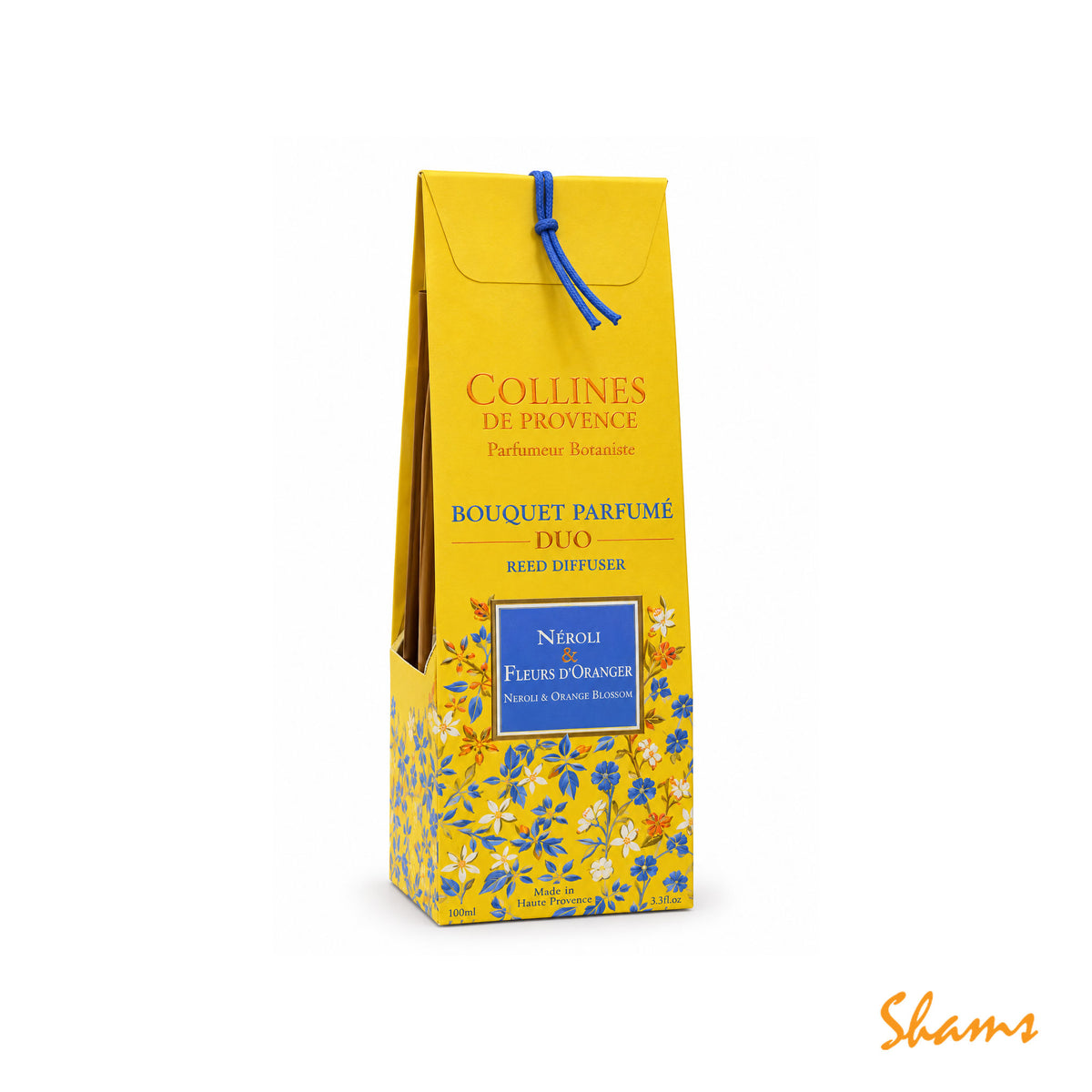 Collines  Neroli & Cotton Flower Duo Reed Diffuser 100ml