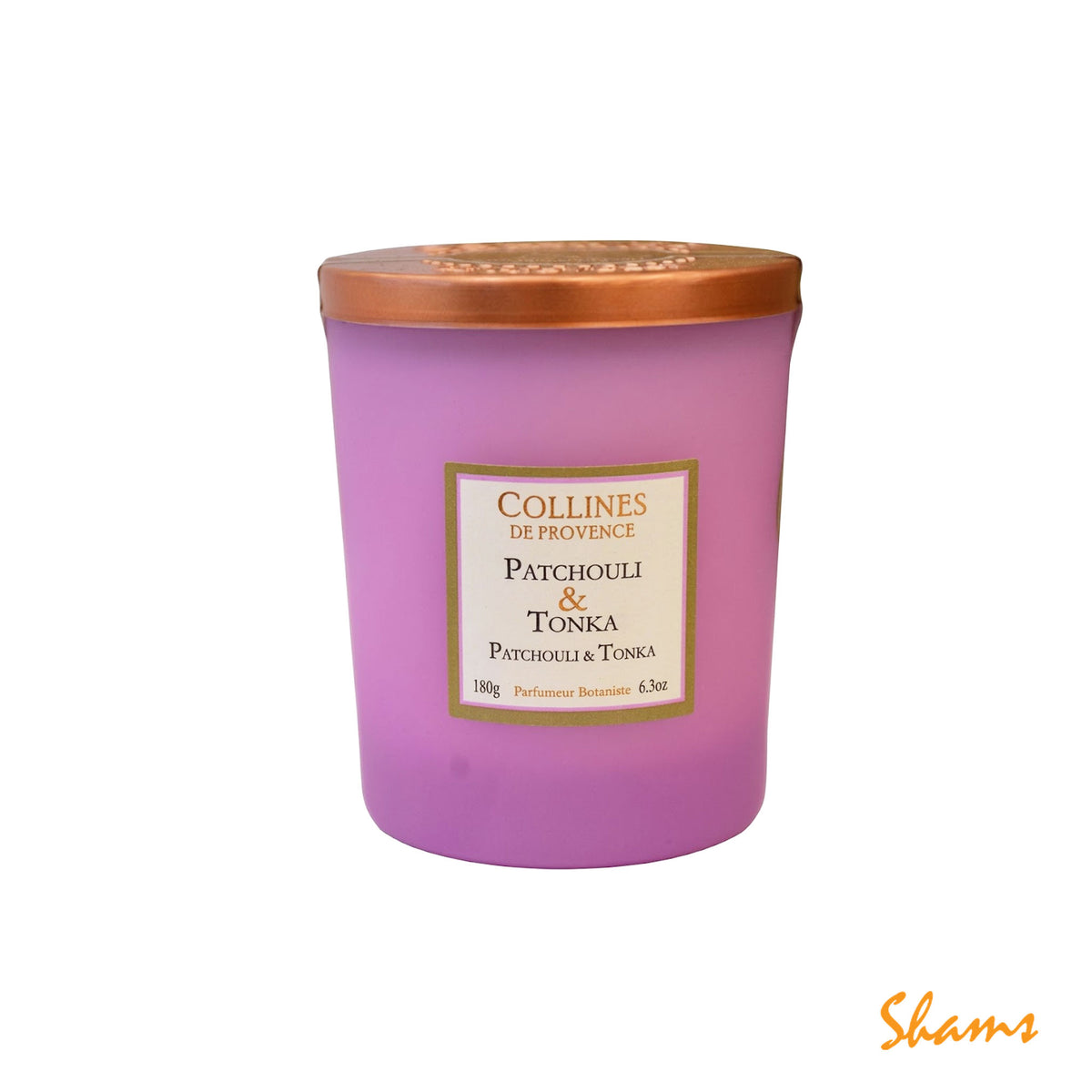 Collines Patchuli & Tonka Candle 180g