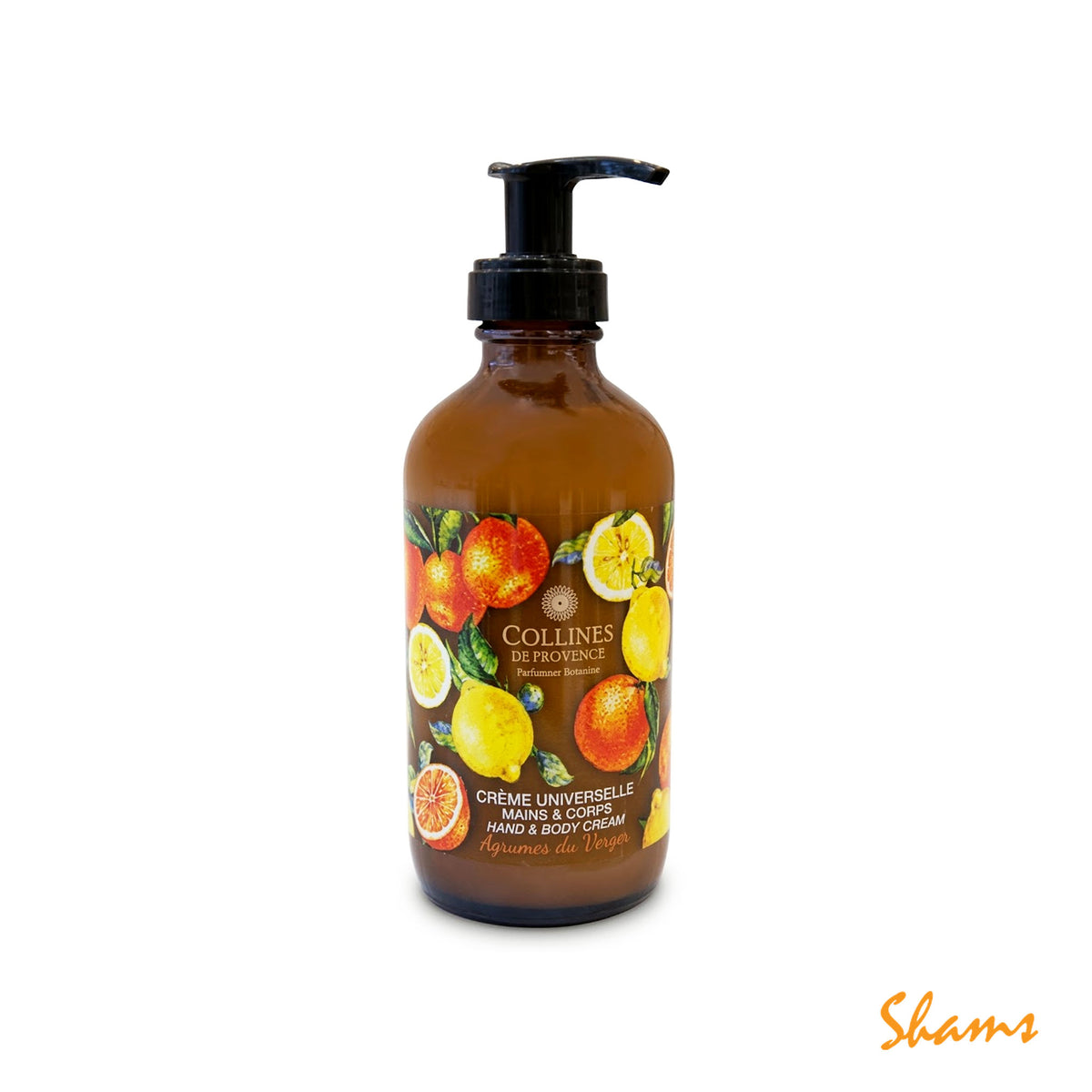 Collines Citrus Orchard Glow Hand & Body Cream 225ml