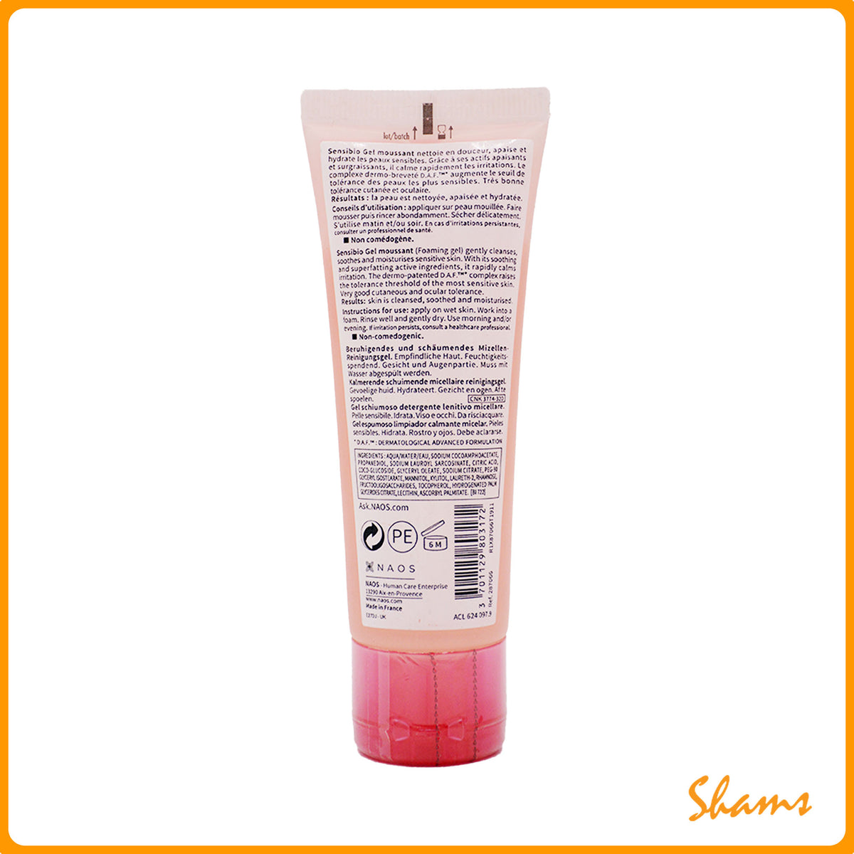 Bioderma Sensibio Gel Moussant 45ml