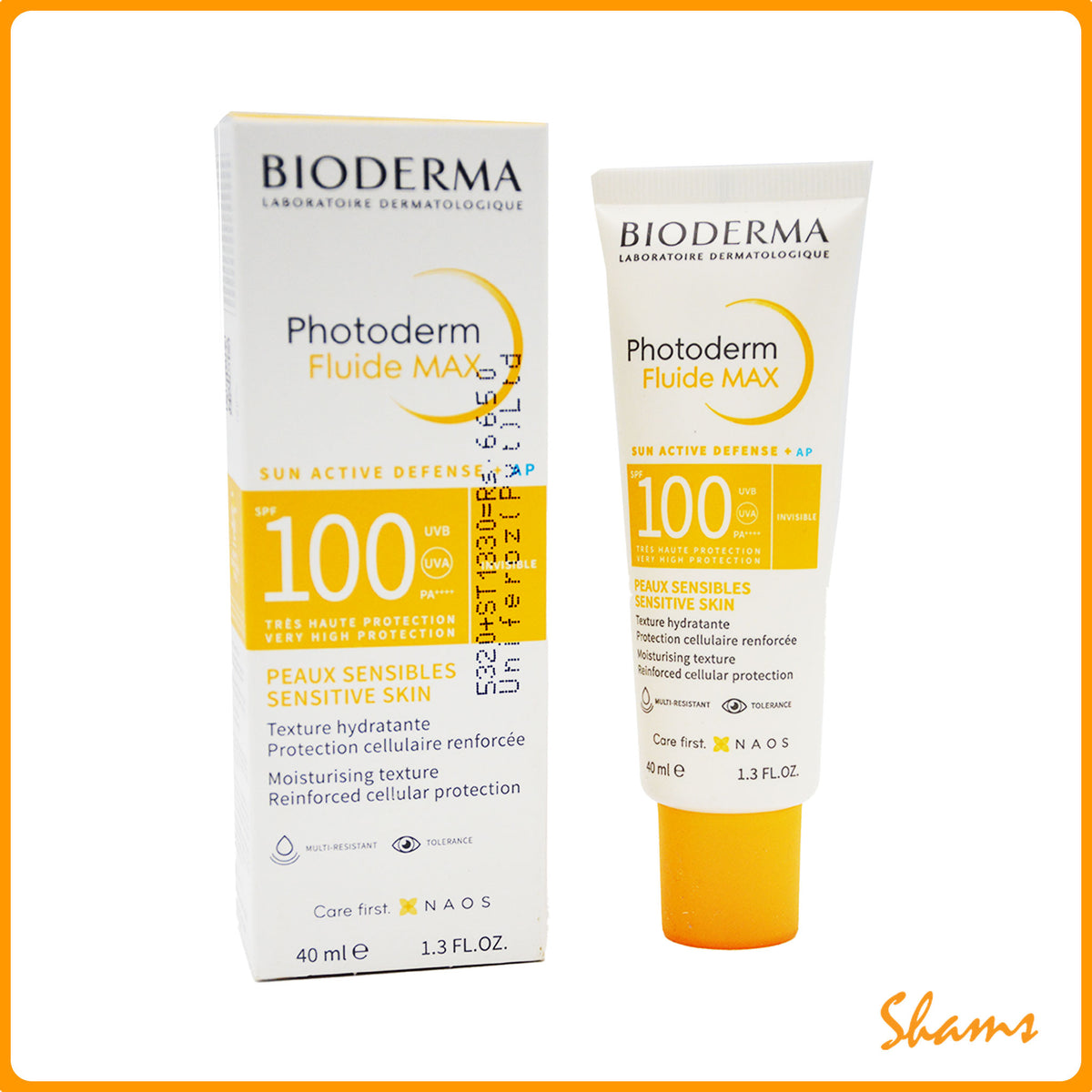 Bioderma Photoderm Fluide Max 100 Invisible Cream 40ml