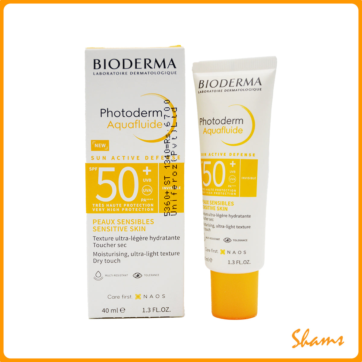 Bioderma Photoderm Sun Active Defense SPF 50+ Fluid 40ml