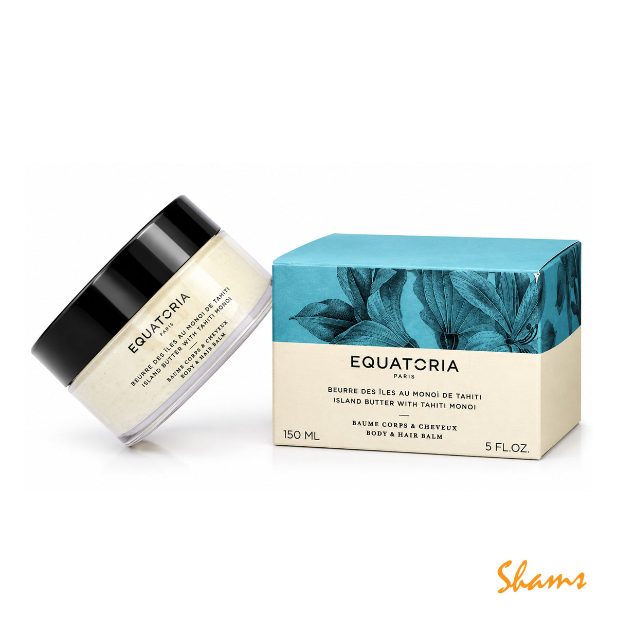 Equatoria Island Butter With Tahiti Monoi Body & Hair Balm 150ml