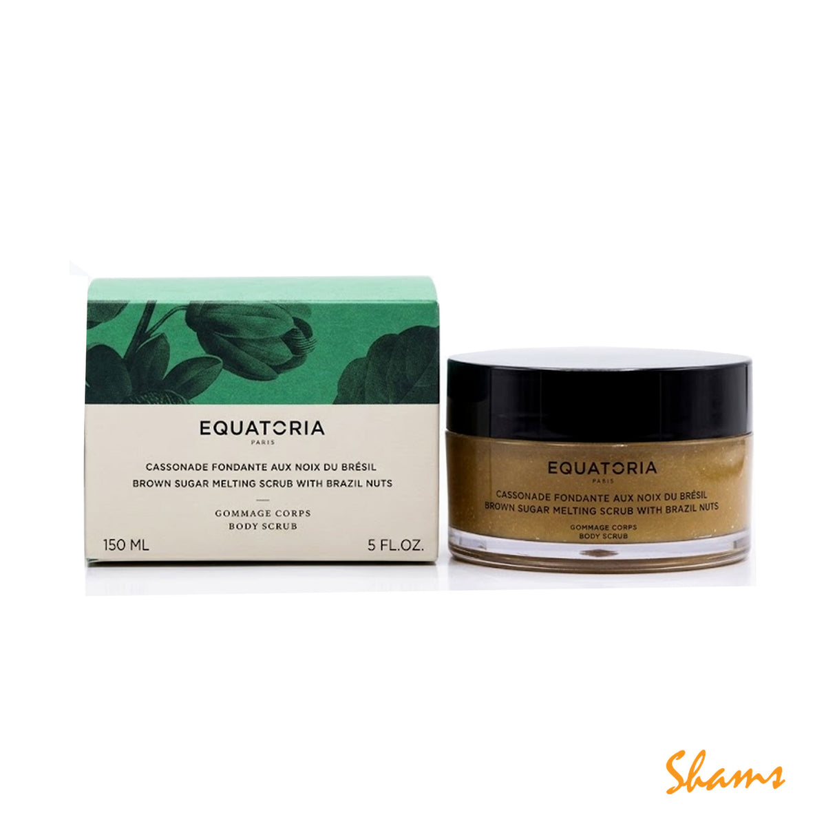 Equatoria Brown Sugar Melting Scrub With Brazil Nuts Body Scrub 150ml