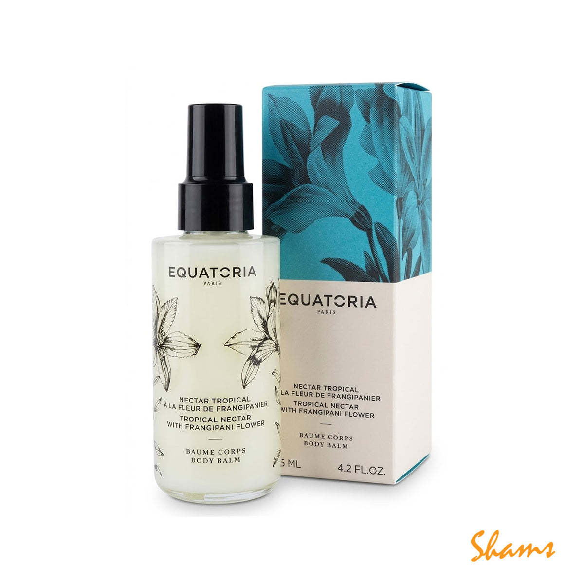 Equatoria Tropical Nectar With Frangipani Flower Body Balm 125ml