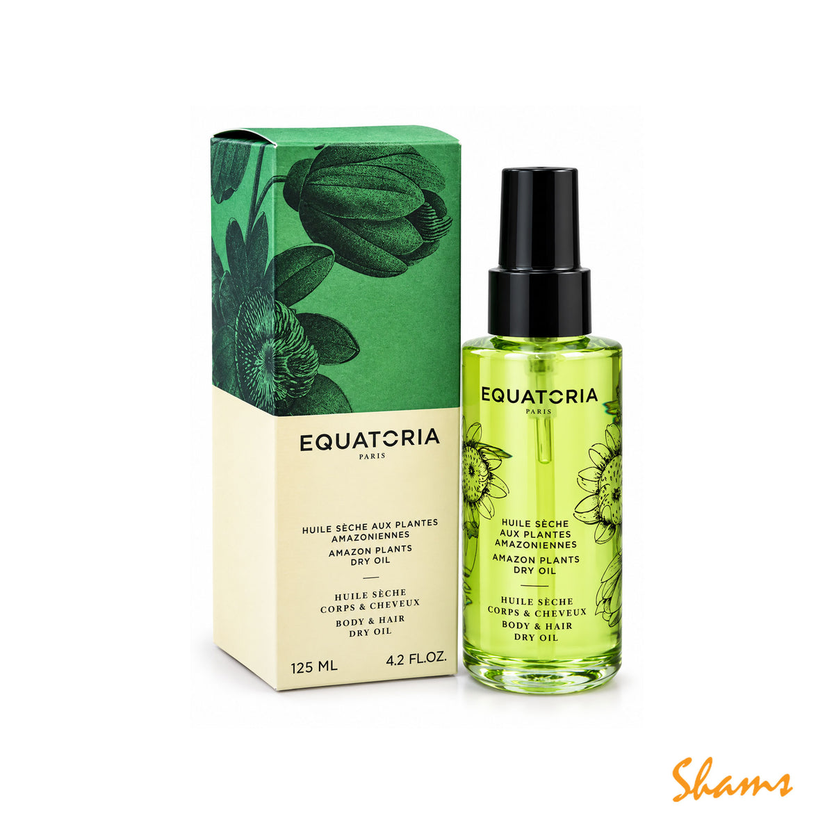 Equatoria Amazon Plants Dry Oil 125ml