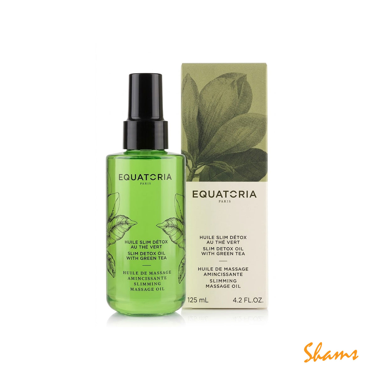 Equatoria Slim Detox Oil With Green Tea 125ml