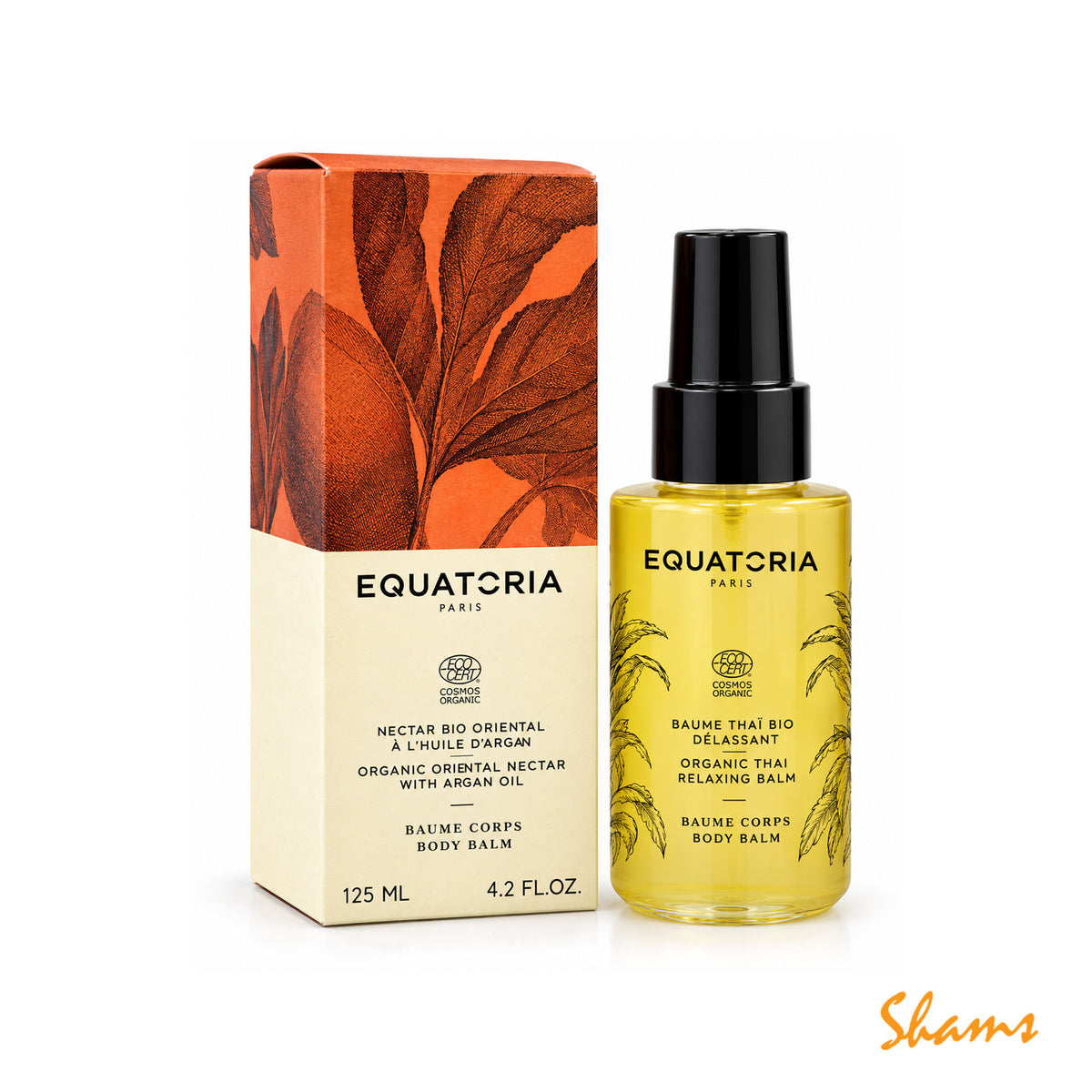 Equatoria Organic Oriental Nectar With Argan Oil 125ml