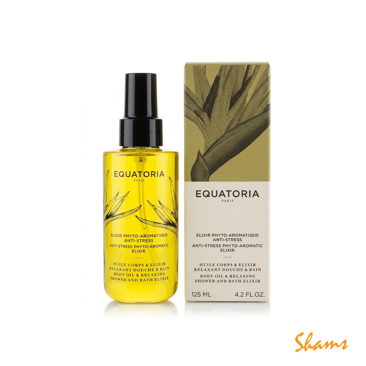 Equatoria Anti Stress Phyto Aromatic Elixir Body Oil 125ml