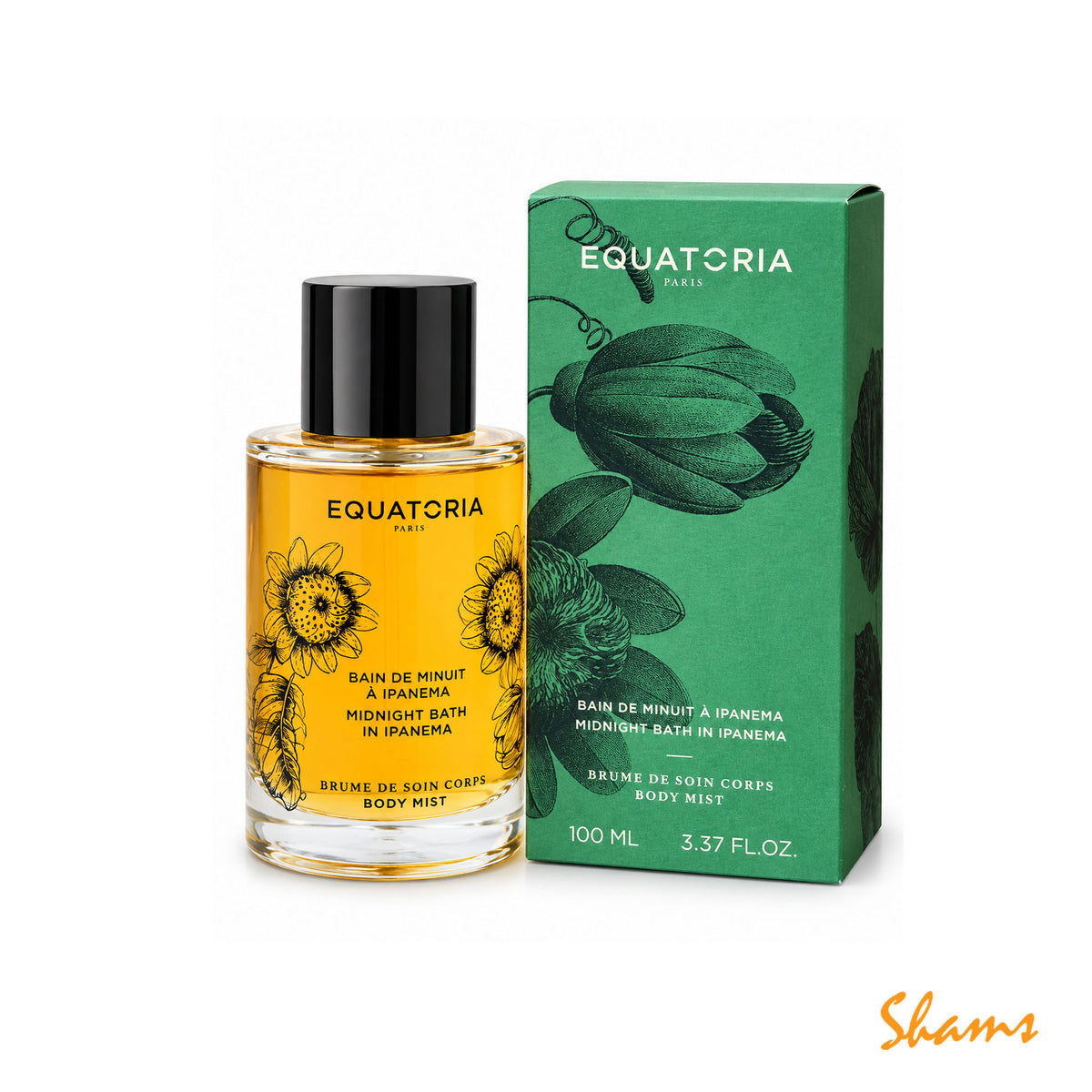 Equatoria Midnight Bath in Ipanema Body Mist 100ml
