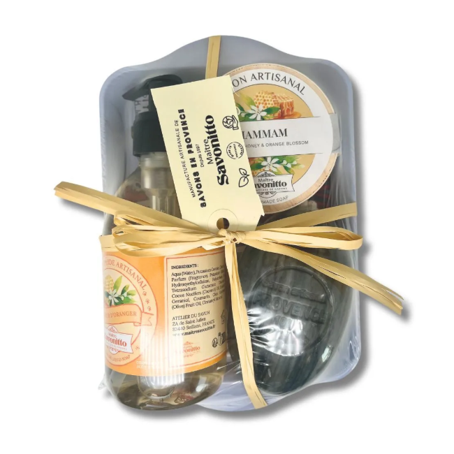 Maitre Savonitto Coffret Hammam V2 GiftBox - 600g