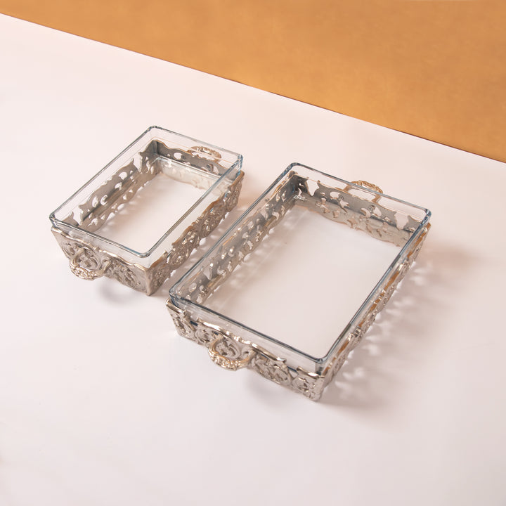 Tableware IVY Rectangular Large Casserole Dish 00078 - Shams Shopping Centre Tableware  