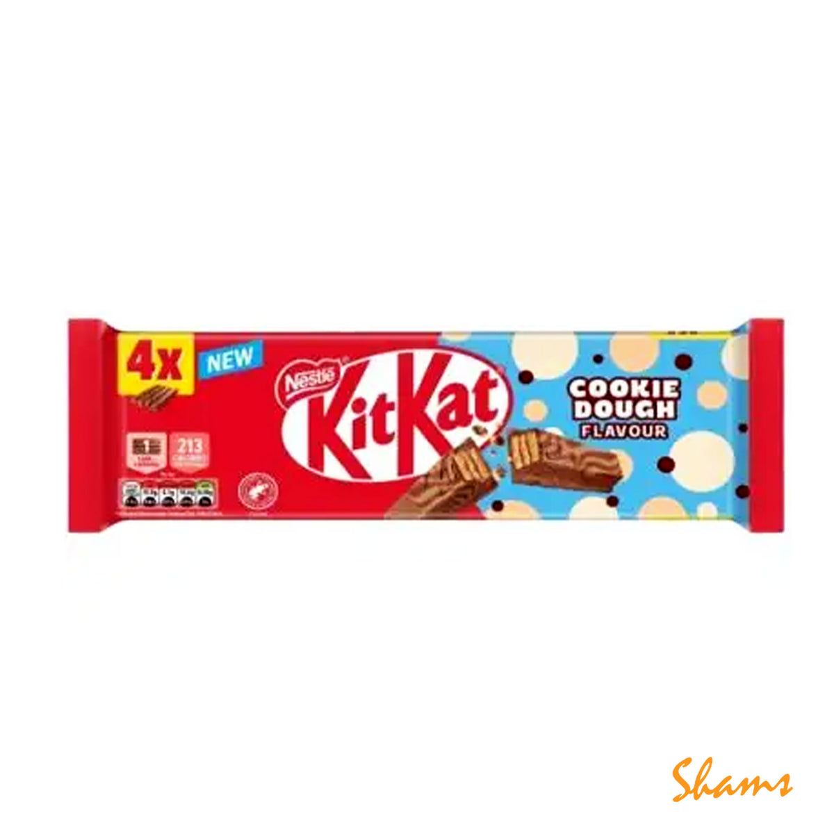 Kit Kat Cookie Dough Flavour Chocolate Bar 4x41.5g