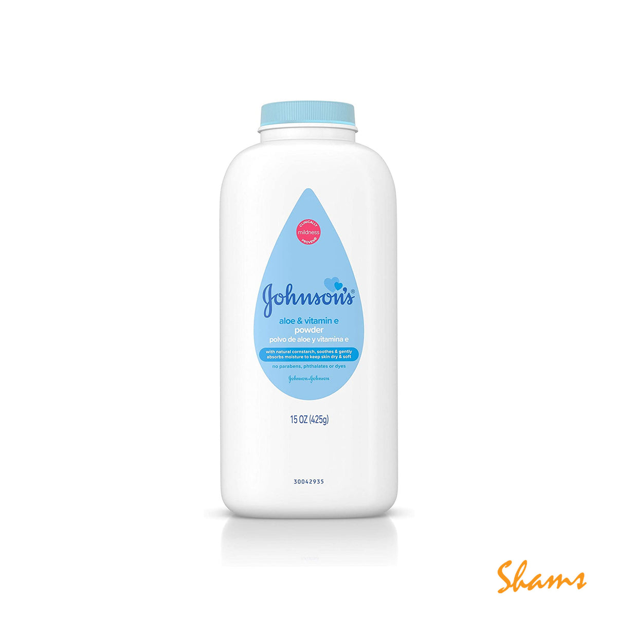 Johnson's Baby Powder Soothing Aloe & Vitamin E 425gm