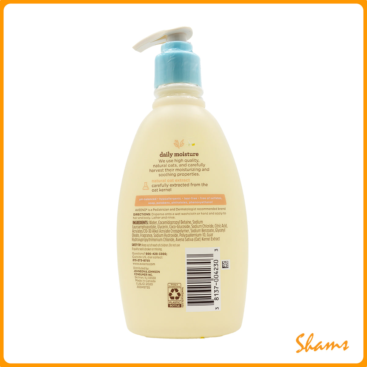 Aveeno Baby Wash & Shampoo 354ml