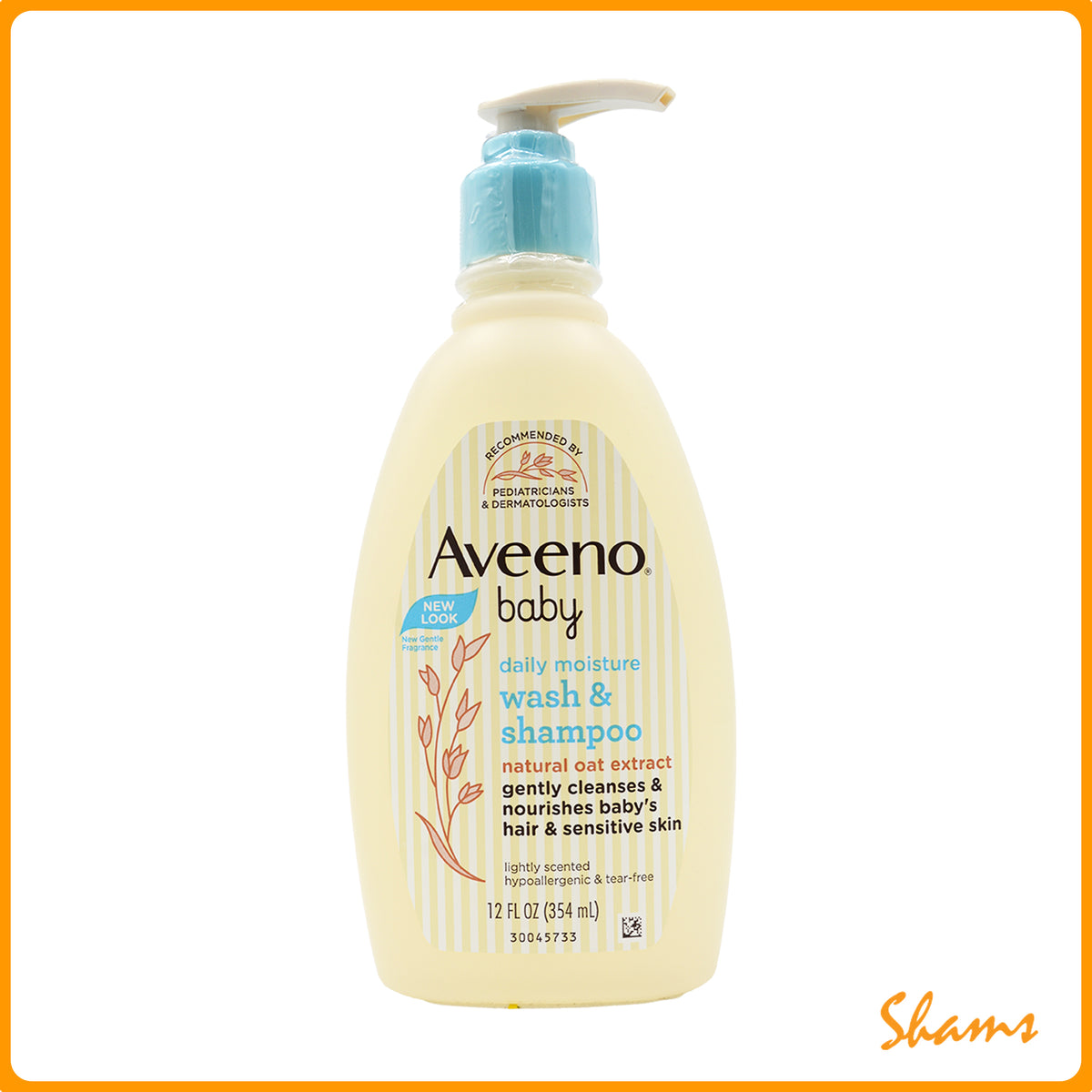 Aveeno Baby Wash & Shampoo 354ml