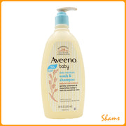 Aveeno Baby Daily Moisture Wash & Shampoo 532ml