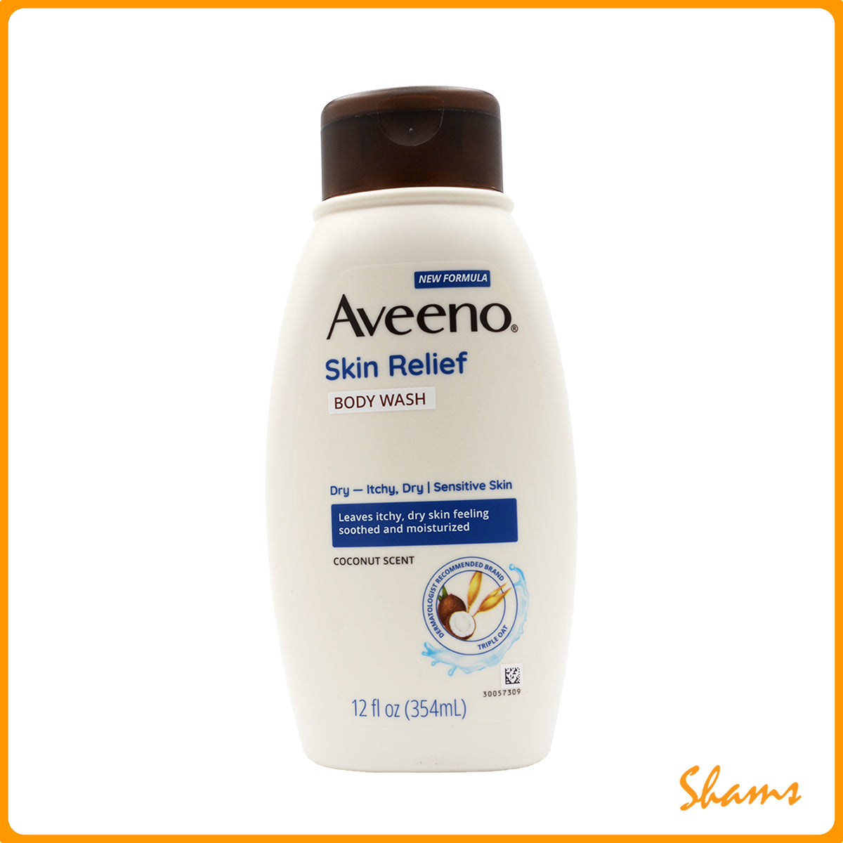 Aveeno Skin Relief Body Wash Nourishing Coconut 354ml