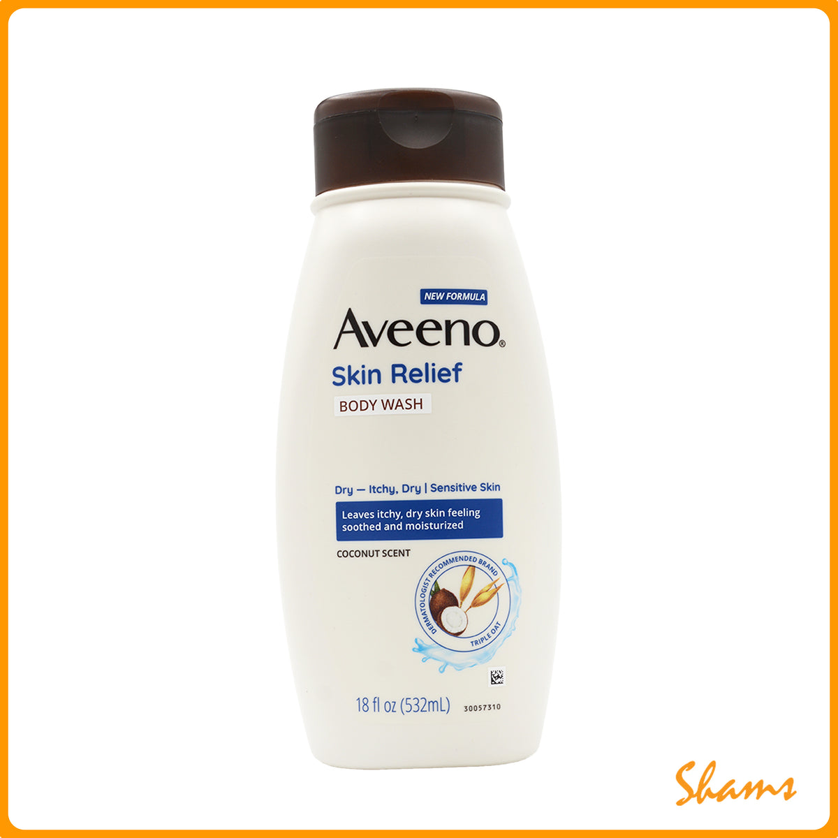 Aveeno Skin Relief Body Wash Nourishing Coconut 532ml