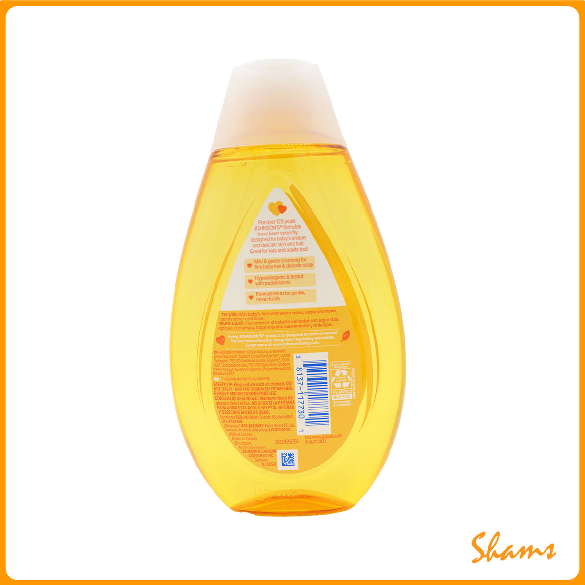 Johnson's Baby Gold Shmapoo 400ml