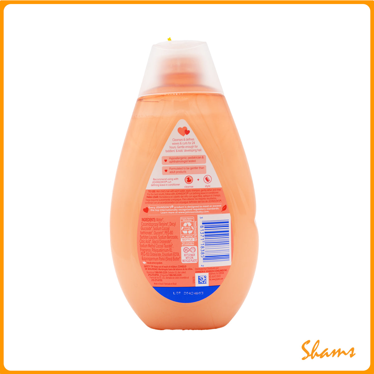 Johnson's Baby Curl Defining Shmapoo 400ml