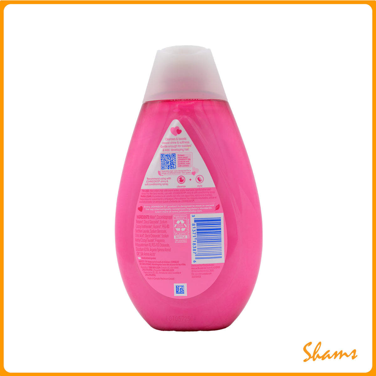 Johnson's Shiny & Soft Shampoo 400ml