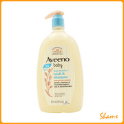 Aveeno Lightly Scented Baby Wash & Shampoo 976ml