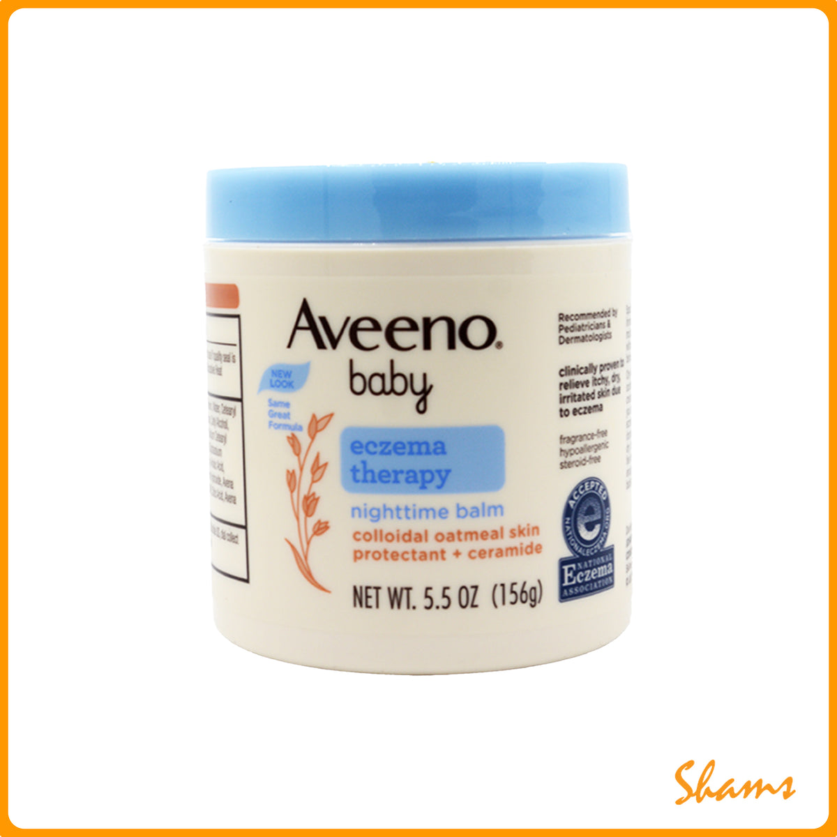 Aveeno Baby Eczema Therapy Nighttime Balm 156g (5.5.Oz)