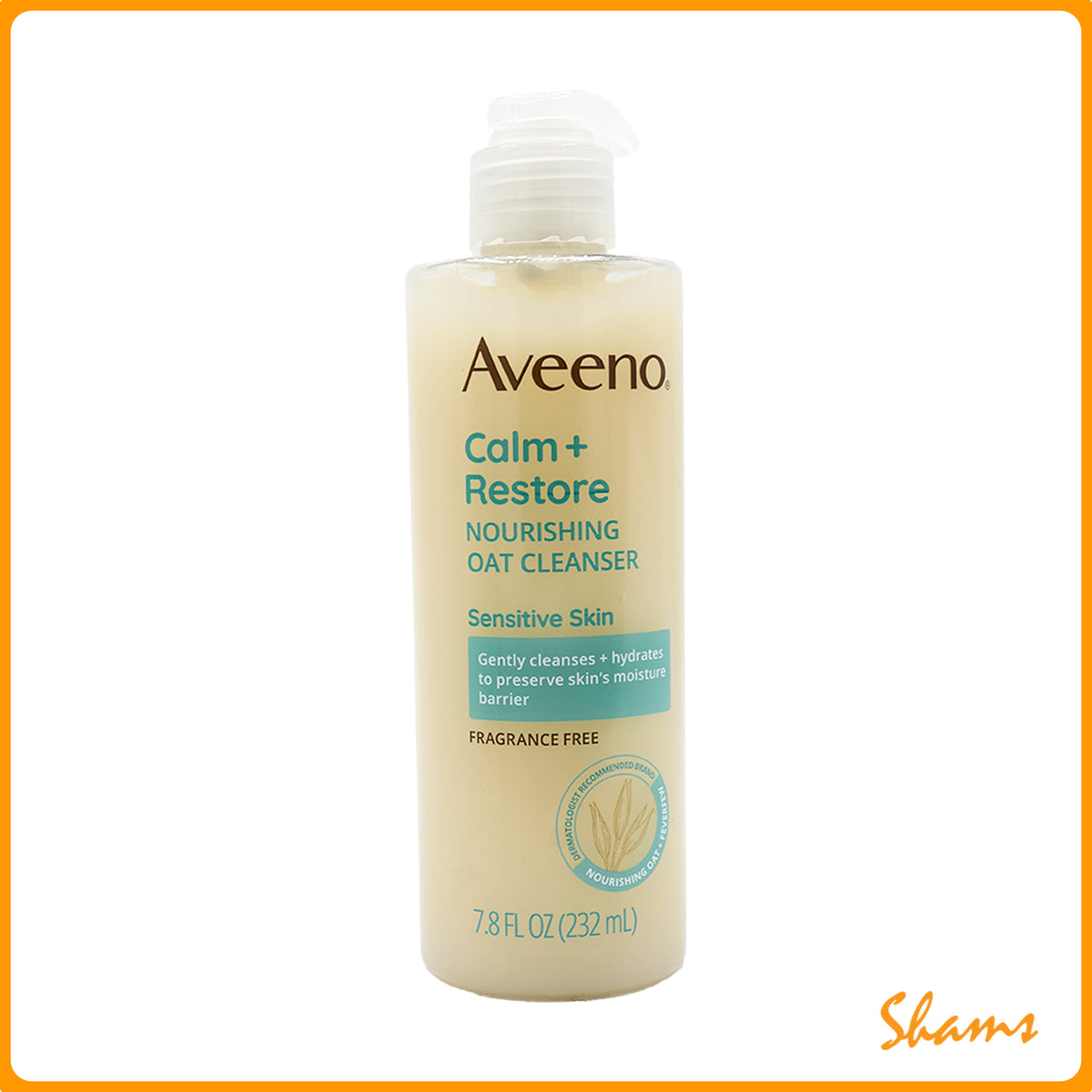 Aveeno Calm+Restore Nourishing Oat Cleanser 232ml
