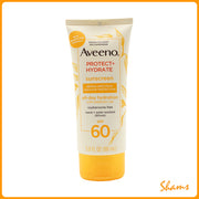 Aveeno Protect+Hydrate Sunscreen SPF-60 SunBlock 88ml (3Oz)