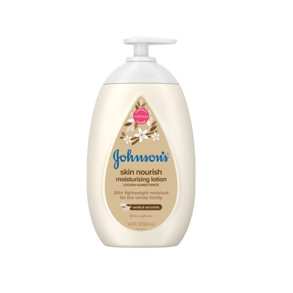 Johnson's Skin Nourish Vanilla & Oat Scents Moisturizing Lotion 500ml