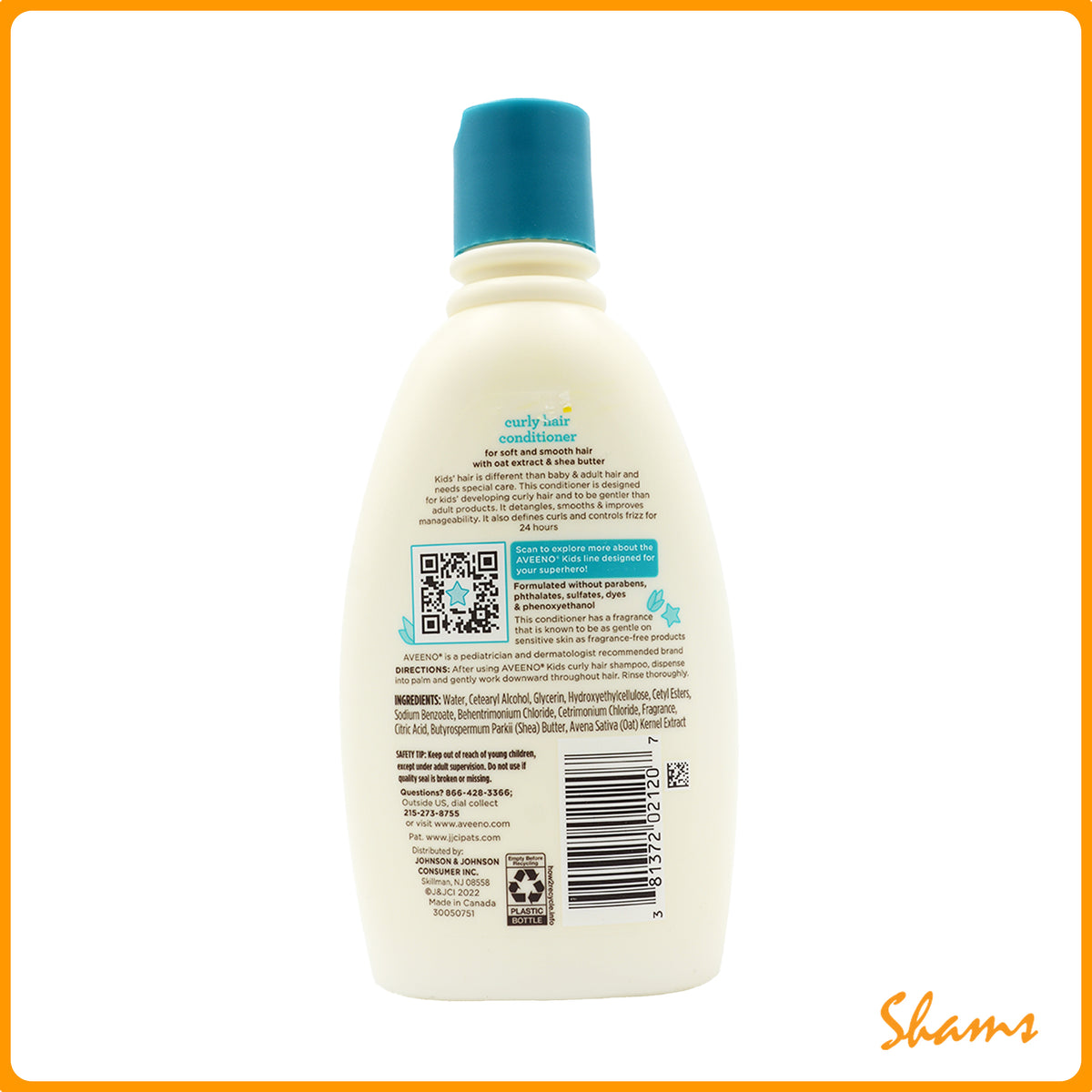 Aveeno Kids Culy Hair Shea Butter Conditioner 354ml (12.Oz)