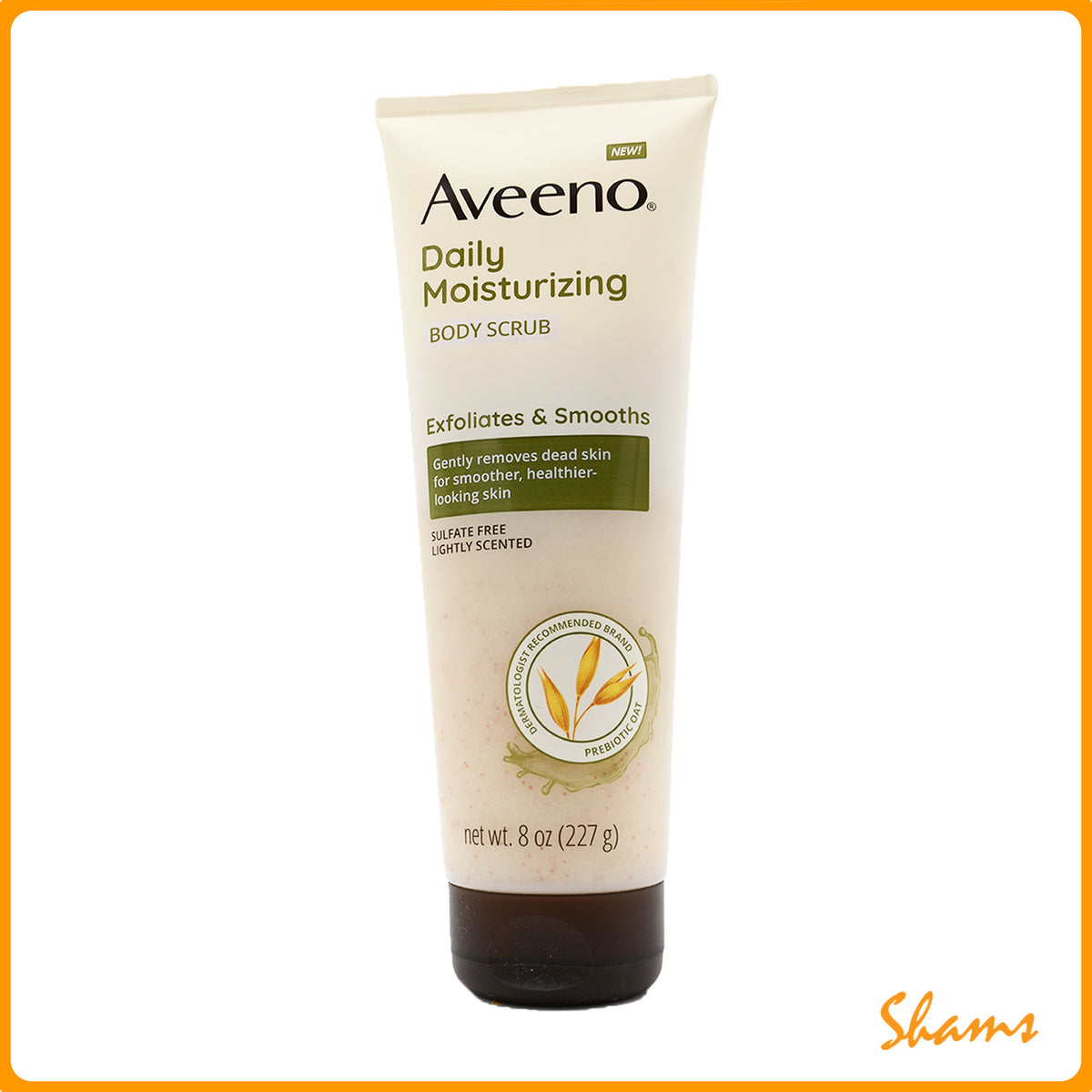 Aveeno Daily Moisturizing Exfoliates & Smooths Body Scrub 227g (8.Oz)