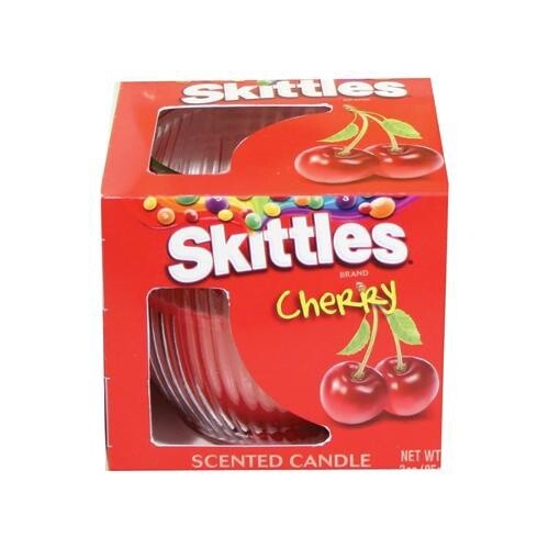 Skittles Cherry Candy Scented Candle 85g