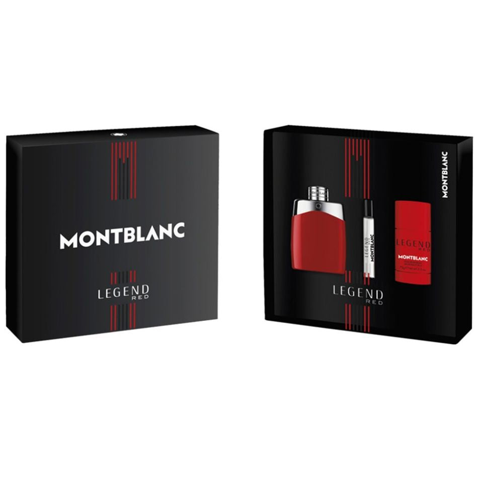 Mont Blanc Legend Red 3p Gift Set - Shams Shopping Centre Mont Blanc  