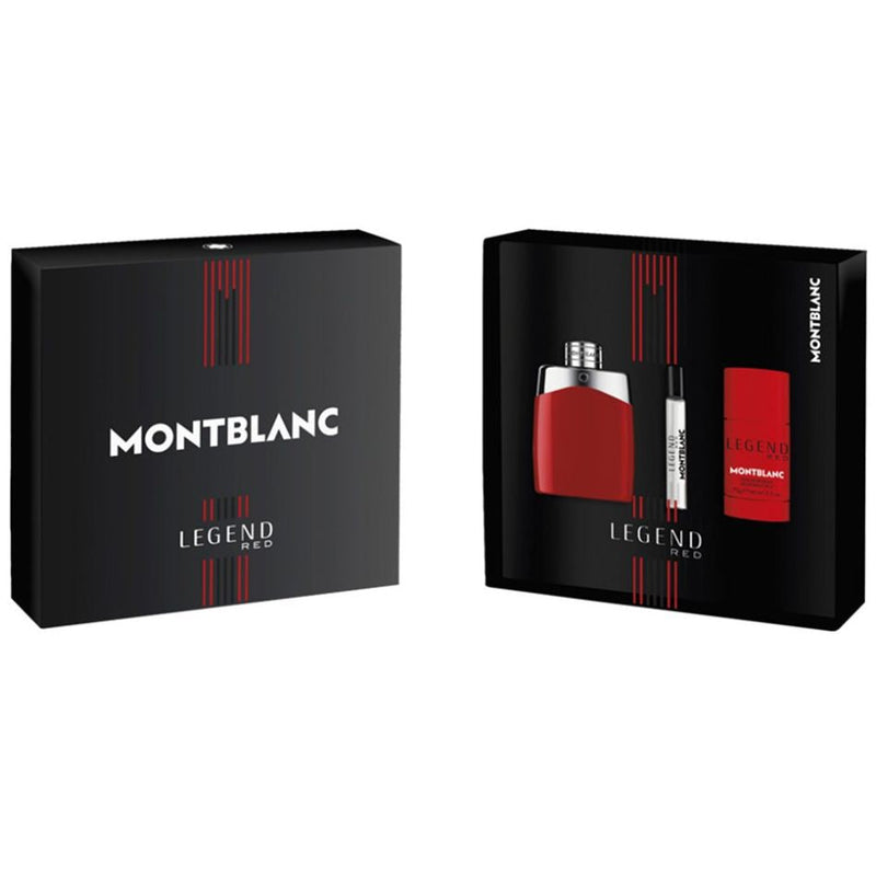 Mont Blanc Legend Red 3p Gift Set