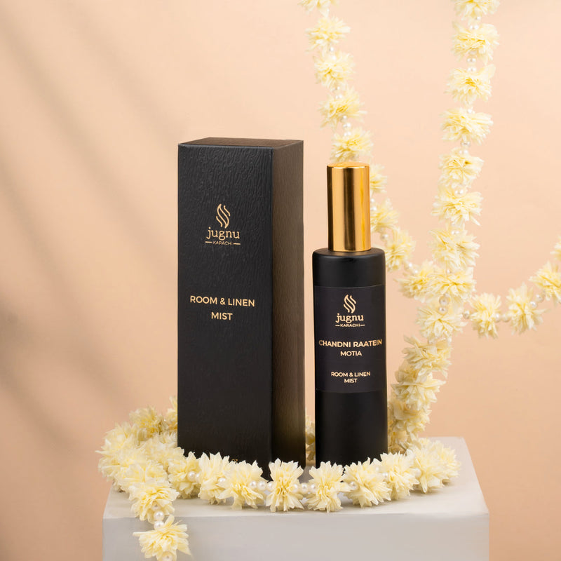 Jugnu Chandani Raatein Motia Room & Linen Mist 100ml