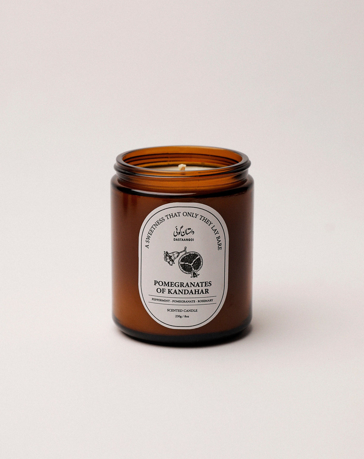 Dastaangoi Pomegranates Of Kandahar 8Oz Scented Candle - Shams Shopping Centre Dastaangoi  