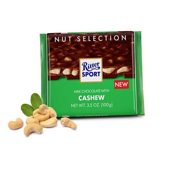 Ritter Sport Cashew Chocolate Bar 100g - Shams Shopping Centre Ritter Sport  