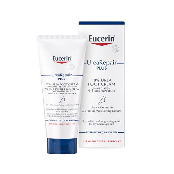 Eucerin UreaRepair Plus 10% Urea Foot Cream 100ml - Shams Shopping Centre Eucerin  