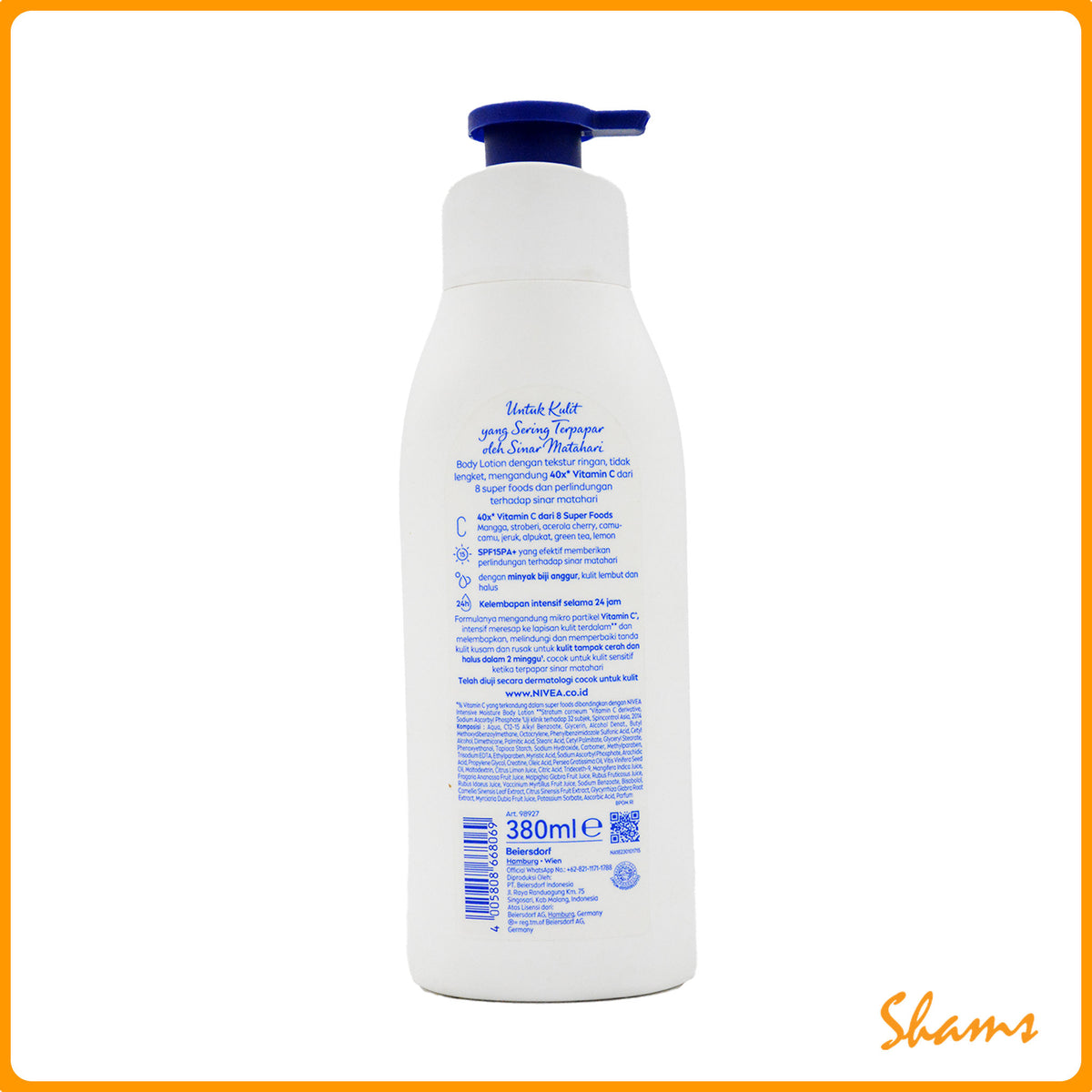 Nivea Extra Bright Repair & Protect Lotion 380ml