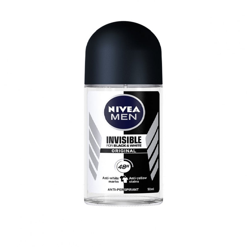 Nivea Men Black & White Invisible Orignal Roll On 50ml