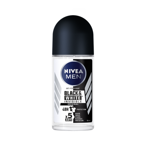 Nivea Invisible Black & White-Power for Men 50ml - Shams Shopping Centre Nivea  