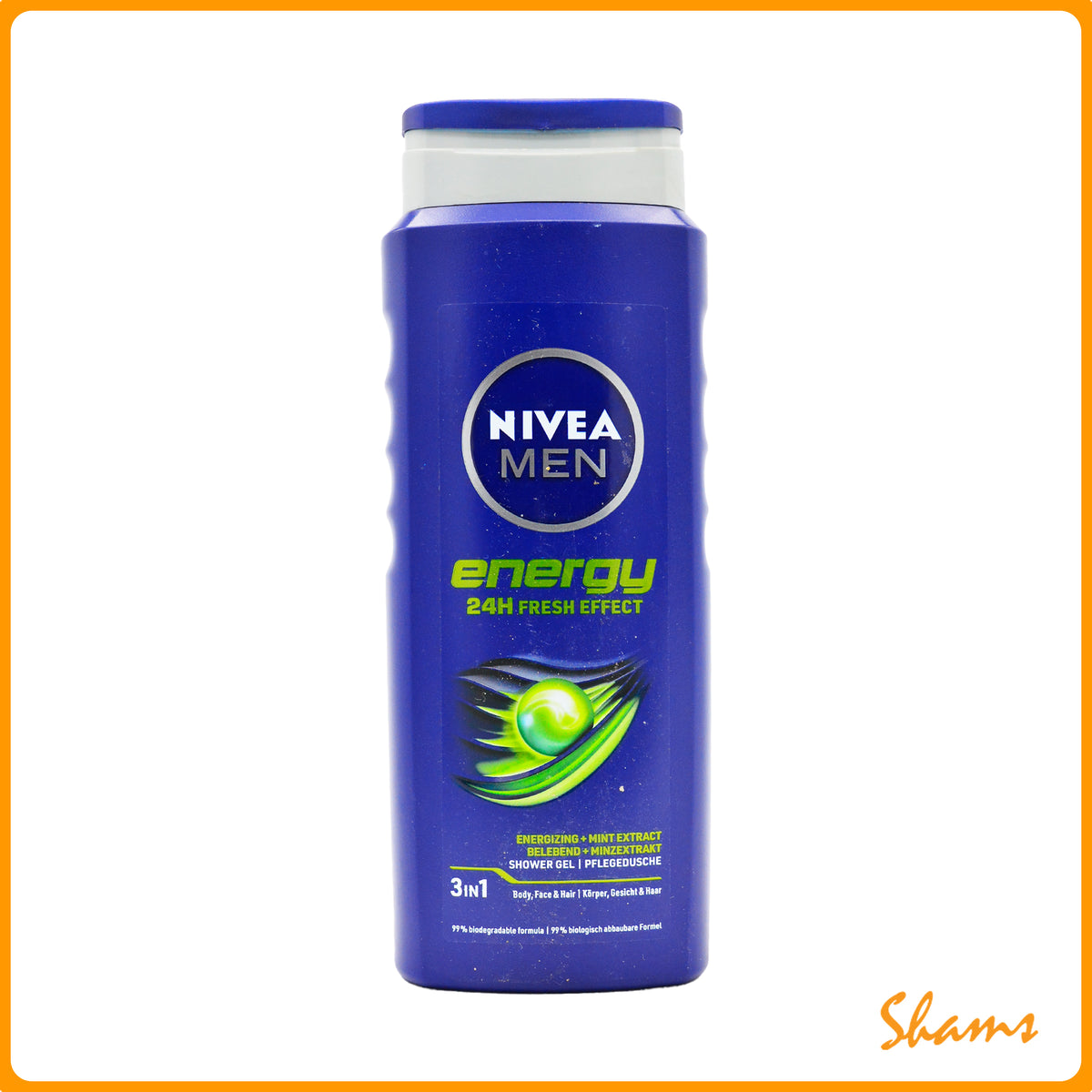 Nivea Energy Wnergizing + Mint Extract Shower Gel 500ml