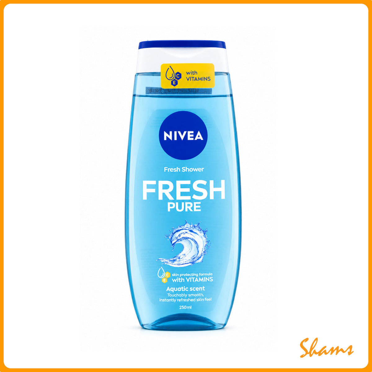 Nivea Fresh Pure Naturally Caring & Refreshing Shower Gel 250ml