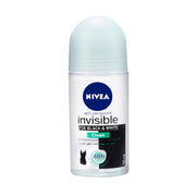 Nivea Women Black & White Invisible Clean Roll On 50ml - Shams Shopping Centre Nivea  