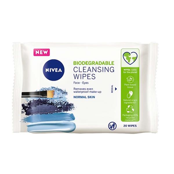 Nivea 3 In 1 Refreshing Cleansing Wipes For Normal Skin 25pcs