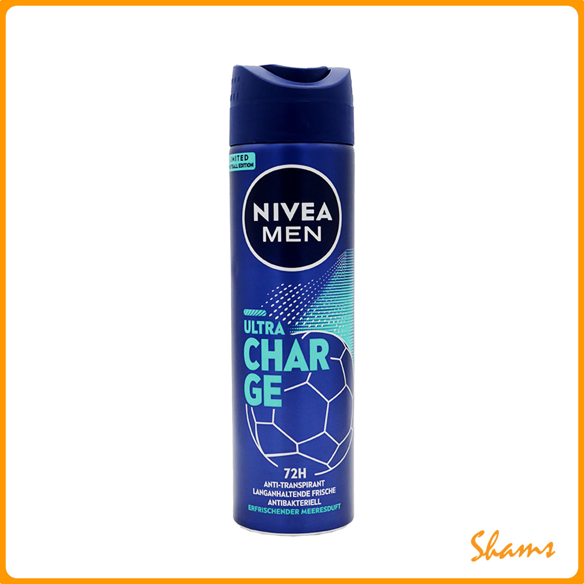 Nivea Men Ultra Charge Body Spray 150ml