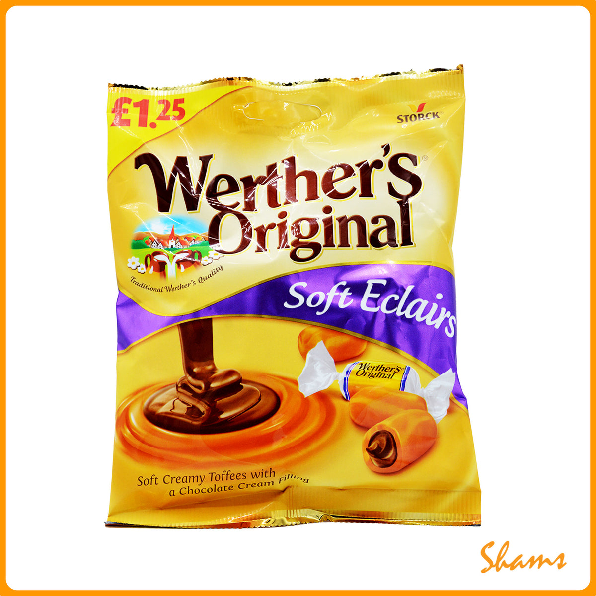 Werther's Original Soft Eclairs Candies 100g