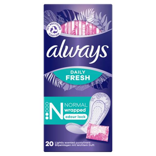 Always Dailies 20 Noral Scented Pantyliners
